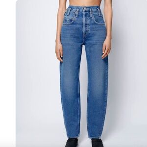 RE/DONE 80's Pep Leg Dark Wash